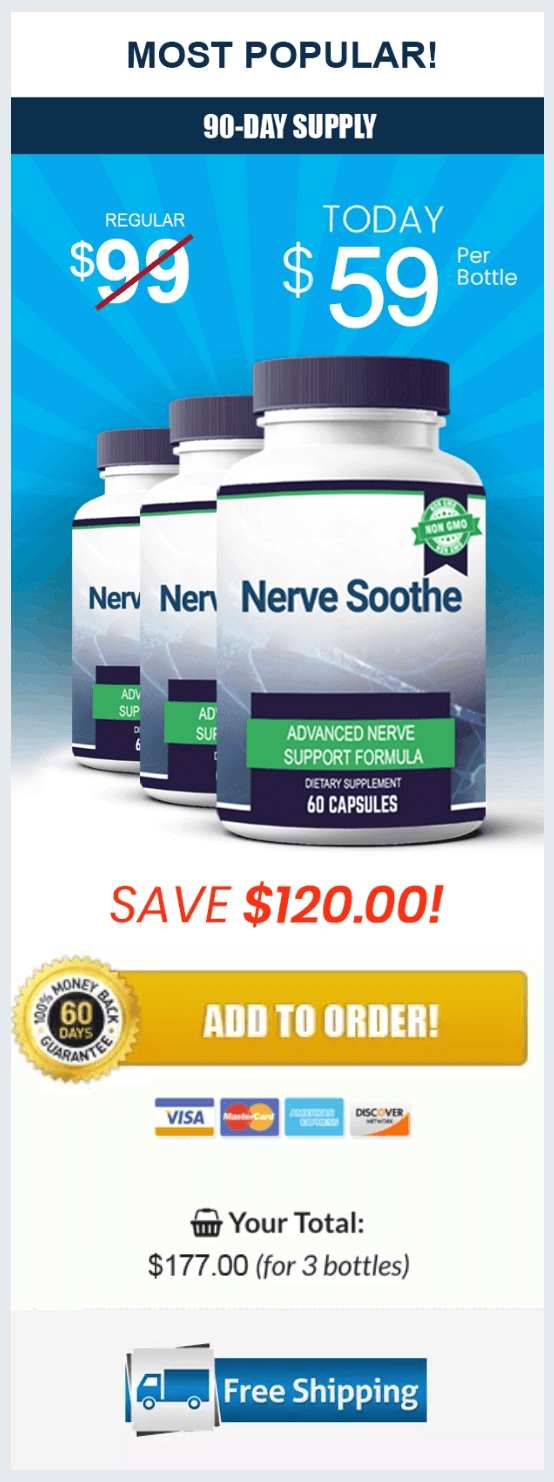 nerve soothe buy now 3 bottles